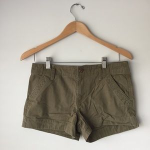 Forever 21 Olive summer shorts